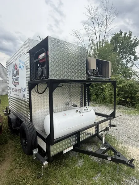 Cooler freezer combo with generator. photo 3